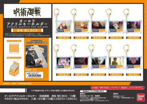 『呪術廻戦』オーロラアクリルキーホルダー 虎杖悠仁BOX
